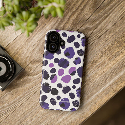 Purple Inkblots iPhone 16 - Tough Phone Case