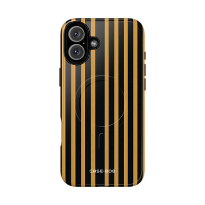 Golden Stripes iPhone 16 Plus Case - Tough+