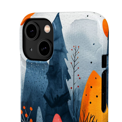 Whimsical Nature - Slim iPhone 14 Phone Case