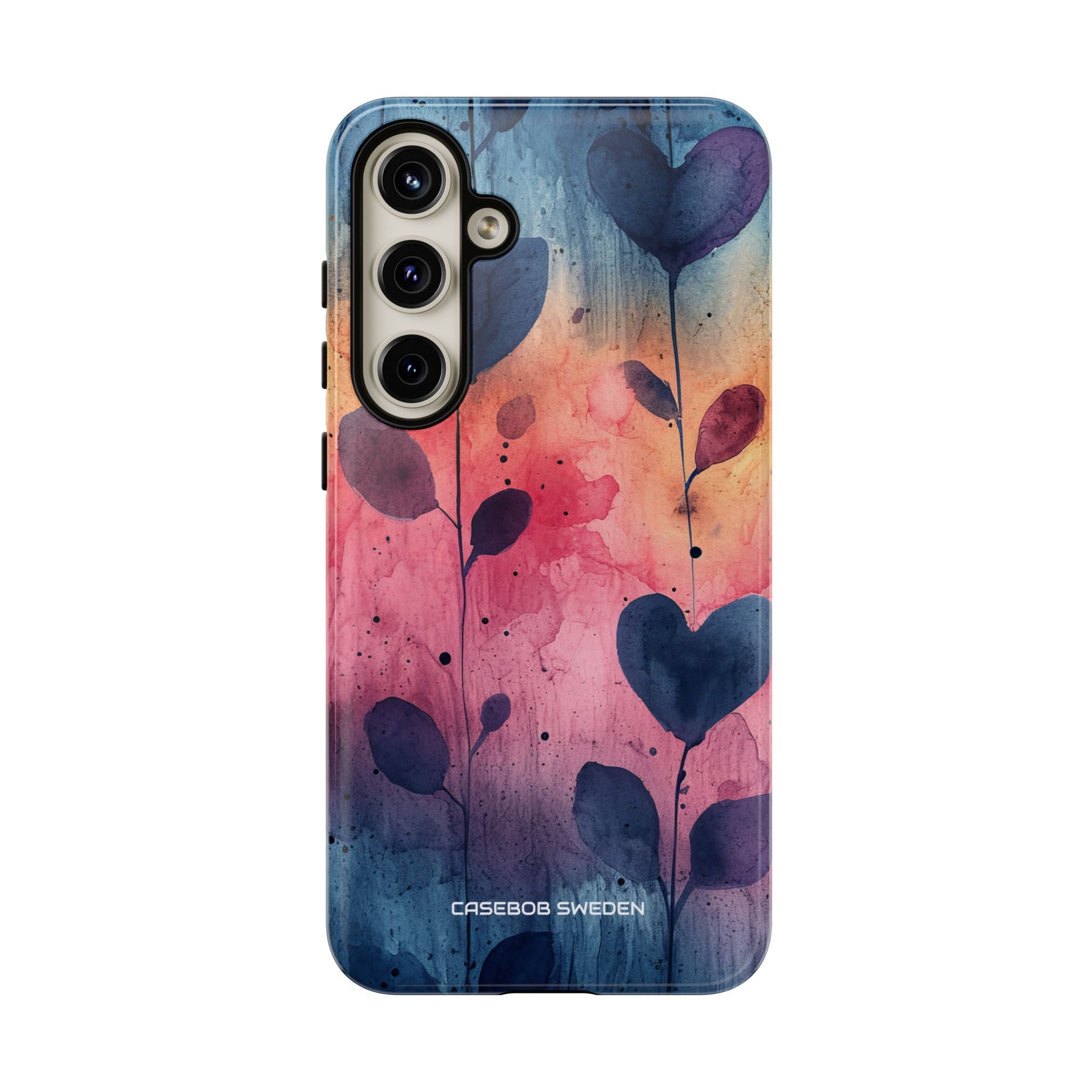 Watercolor Heart Art - Tough Samsung S24 Phone Case