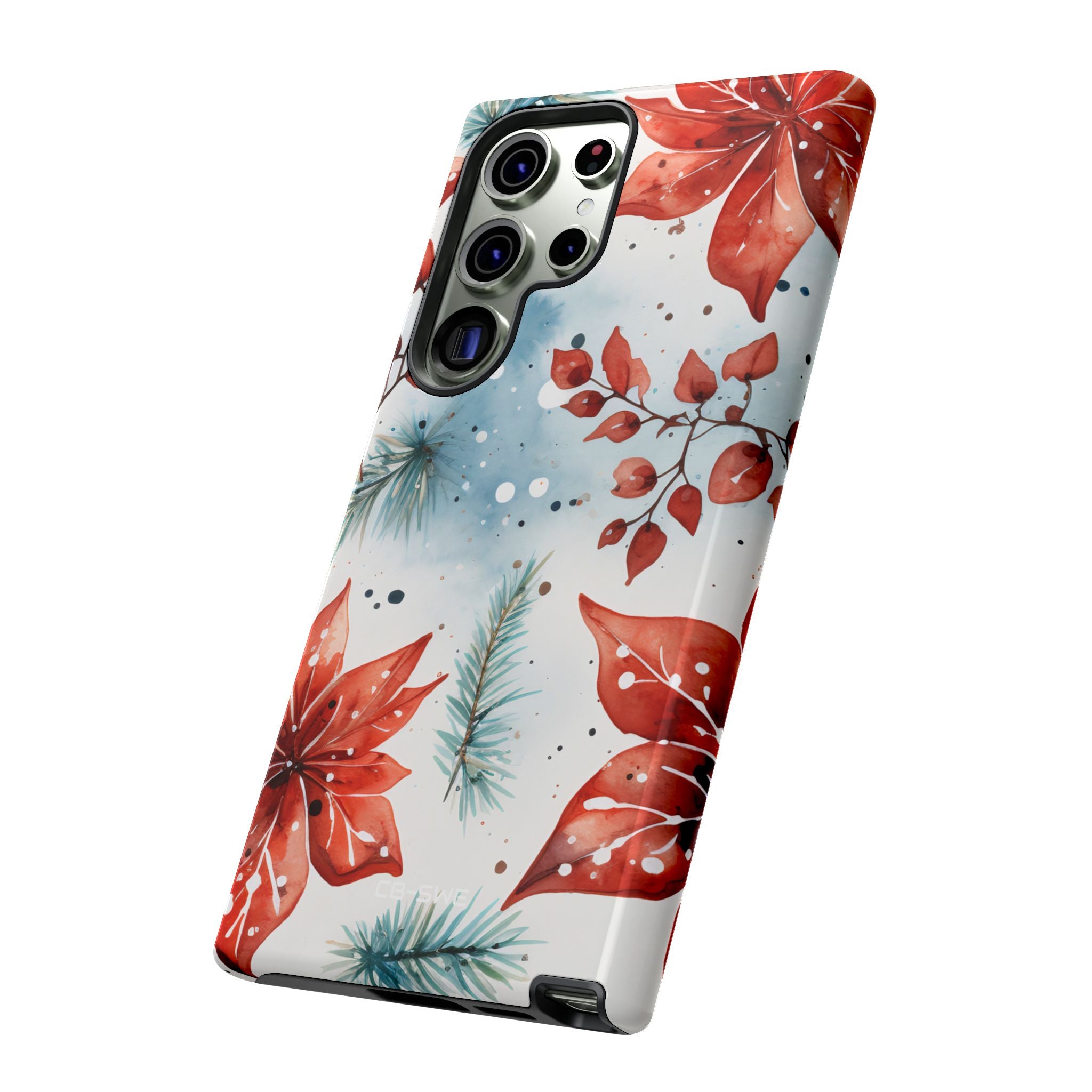 Poinsettias Bloom Bright - Samsung Case