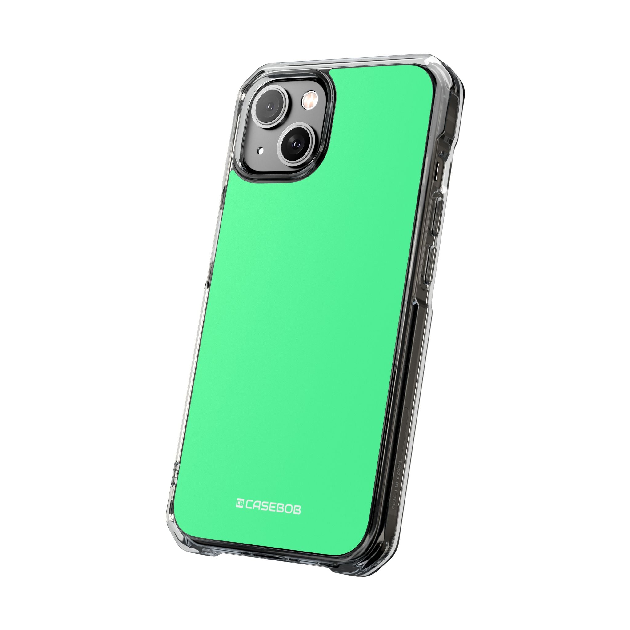 Sea Green - Clear Impact Case for iPhone