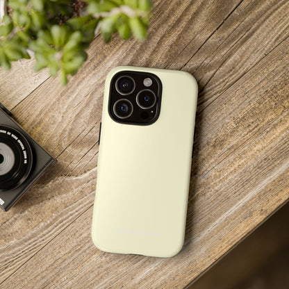 Pastel Yellow - Tough iPhone 16 Phone Case