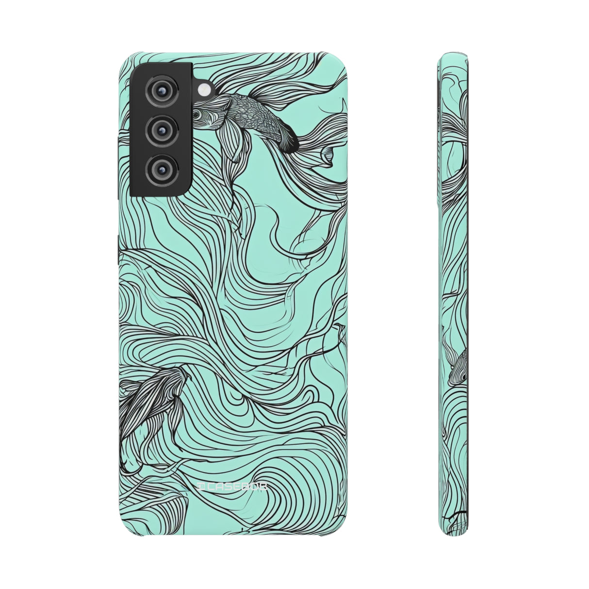 Aqua Serenity | Slim Phone Case for Samsung