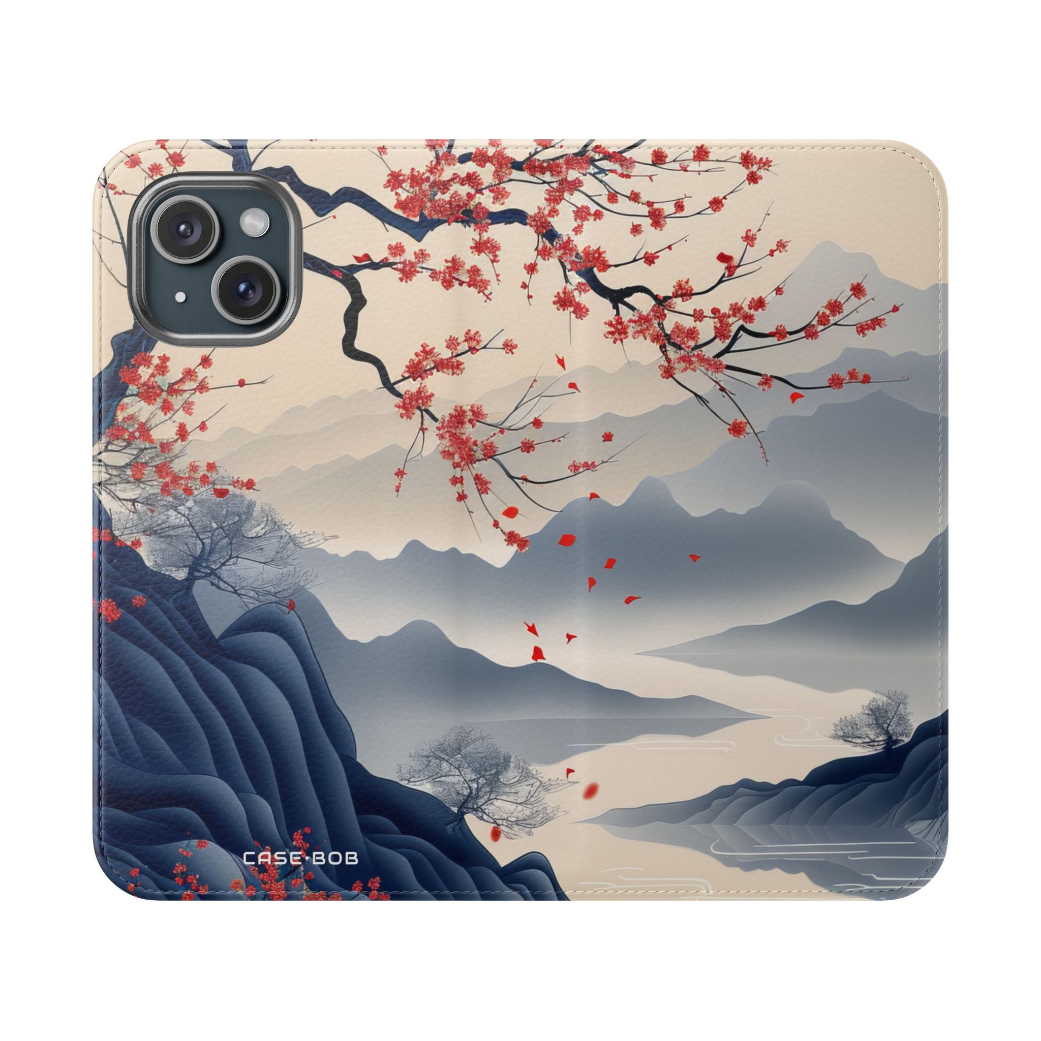 Crimson Branch Moonlight - iPhone 15 Case - Wallet