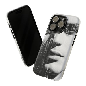 Black & White Pop Art - Protective Phone Case