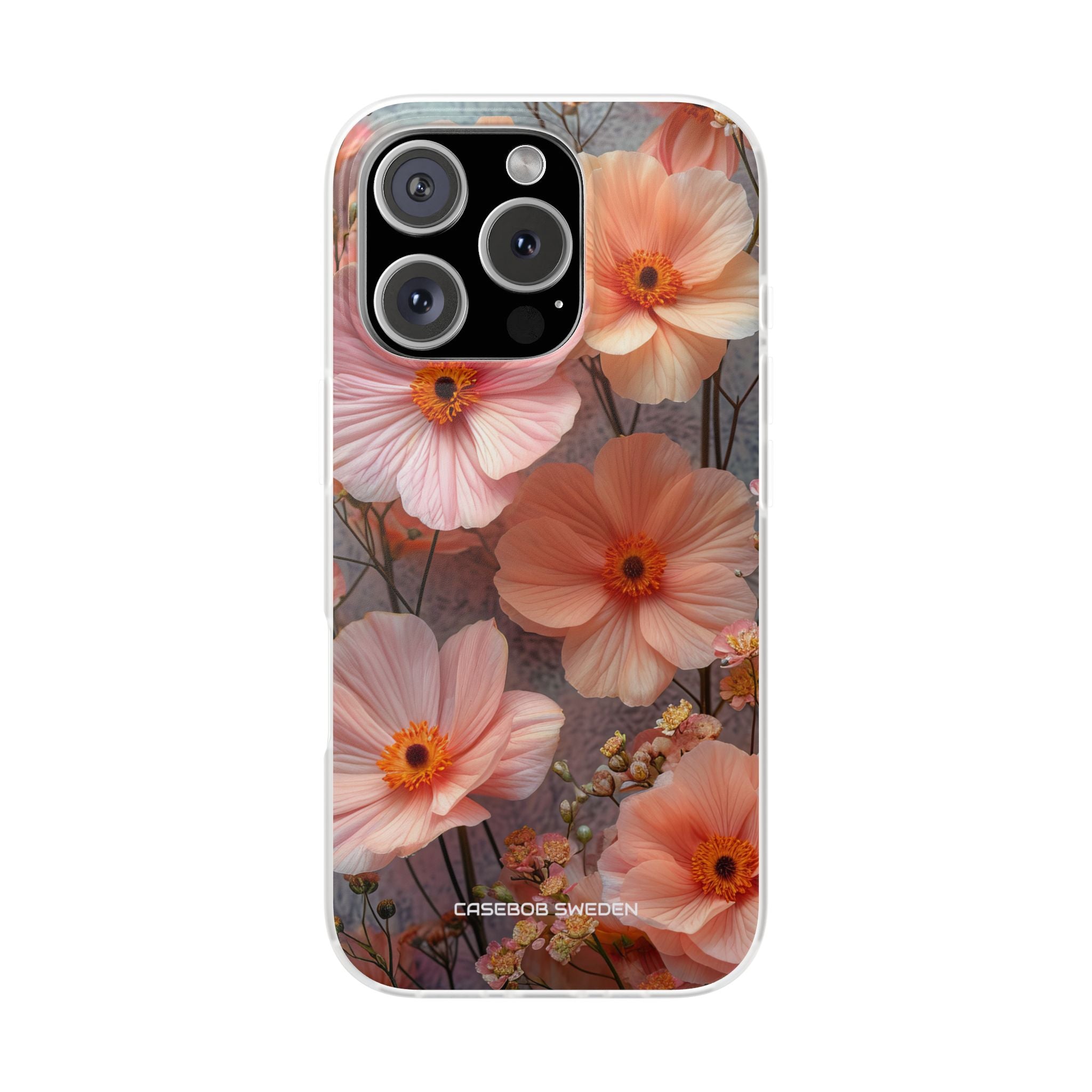 Serene Botanical Blooms - Flexi iPhone 16 Phone Case