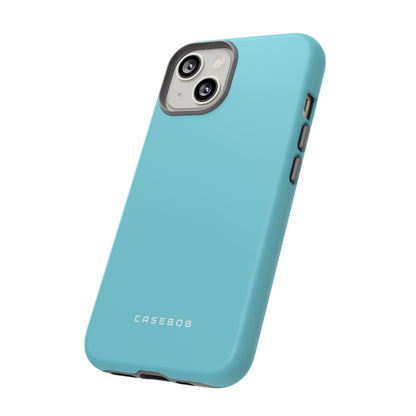 Cyan Blue - Protective Phone Case - Protective Phone Case