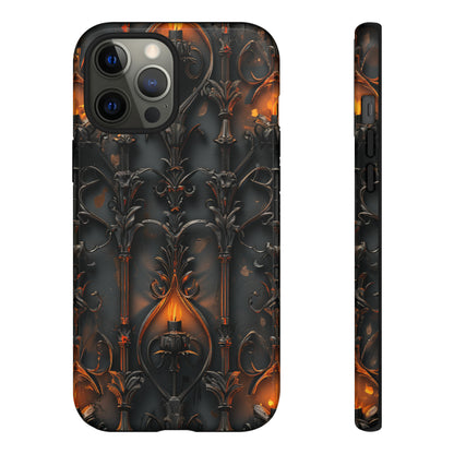 Ornate Ironwork Gothic - Protective Phone Case