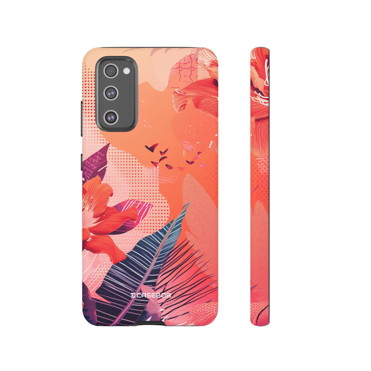 Living Coral Design | Handyhülle für Samsung (Schutzhülle)