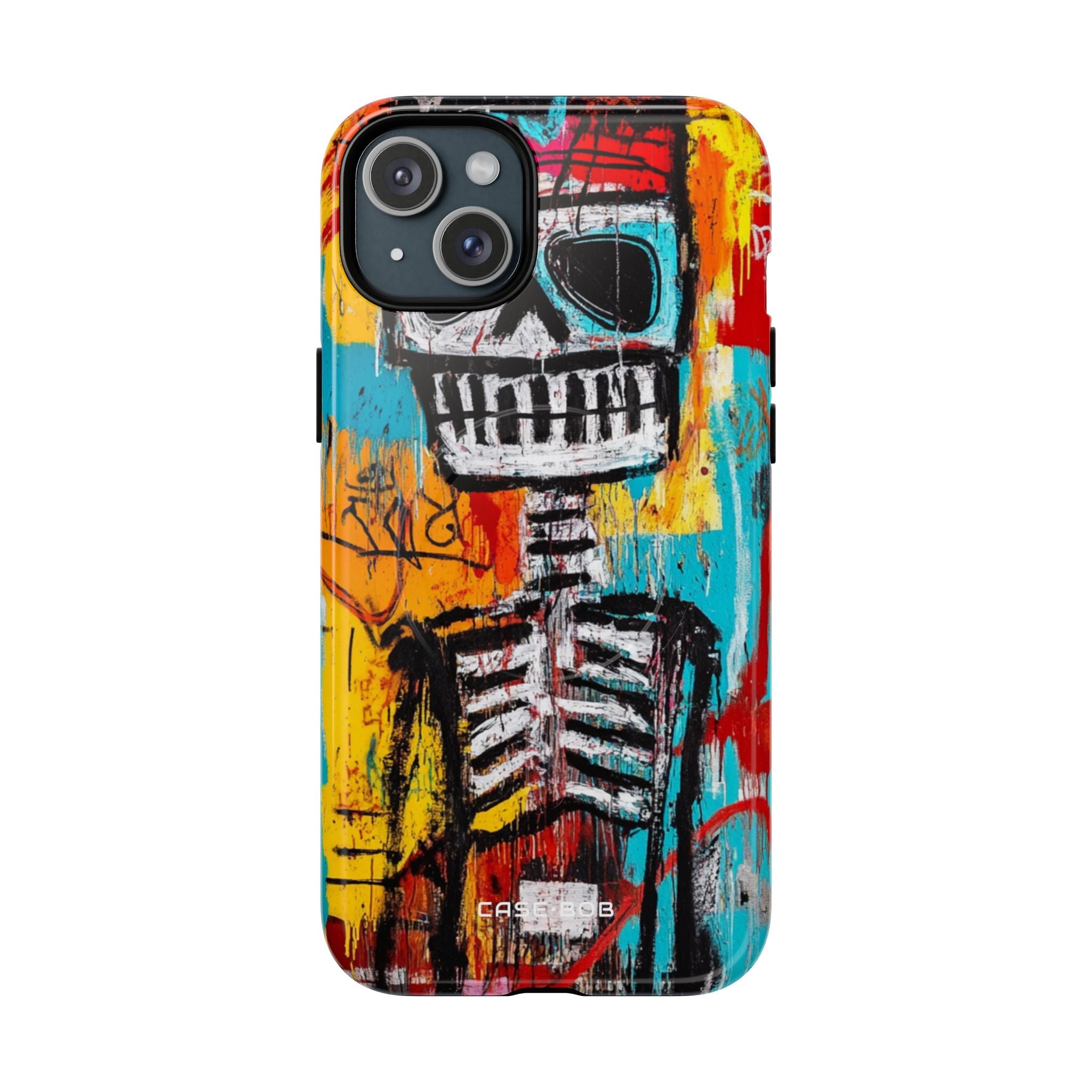 Skeleton Riot iPhone 15 Plus Case - Tough+