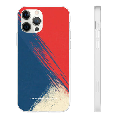 Vintage Brushstroke Harmony iPhone 12 - Flexi Phone Case