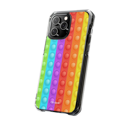 Playful Pop-It Spectrum iPhone Case - Impact