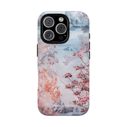 Floral Serenity Case - Tough + MagSafe® iPhone 16 Phone Case