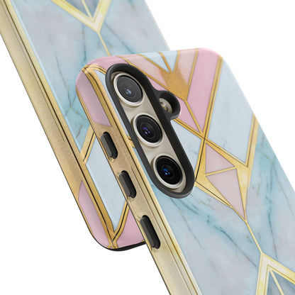 Gold Pink Art Deco - Tough Samsung S24 Phone Case