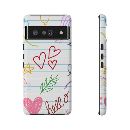 Hearts Dance Happily - Google Pixel Case