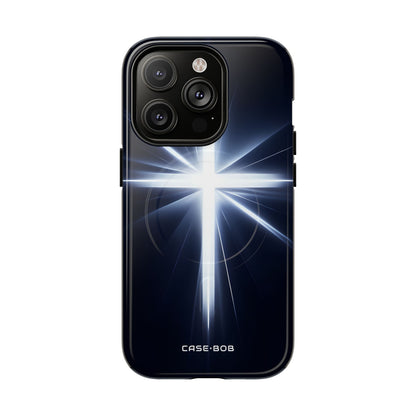 Glowing Crossburst iPhone 14 Pro Case - Tough+