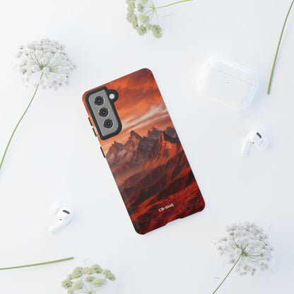 Mountain Peaks Glowing - Samsung Case