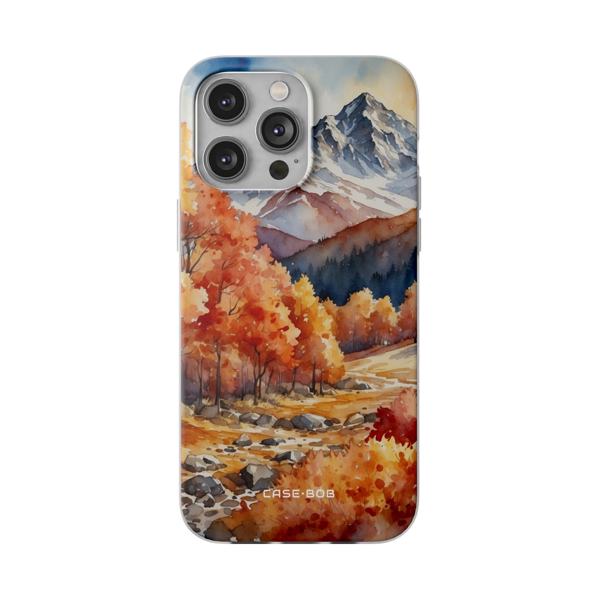 Snowcapped Radiance iPhone 14 Pro Max Case - Soft