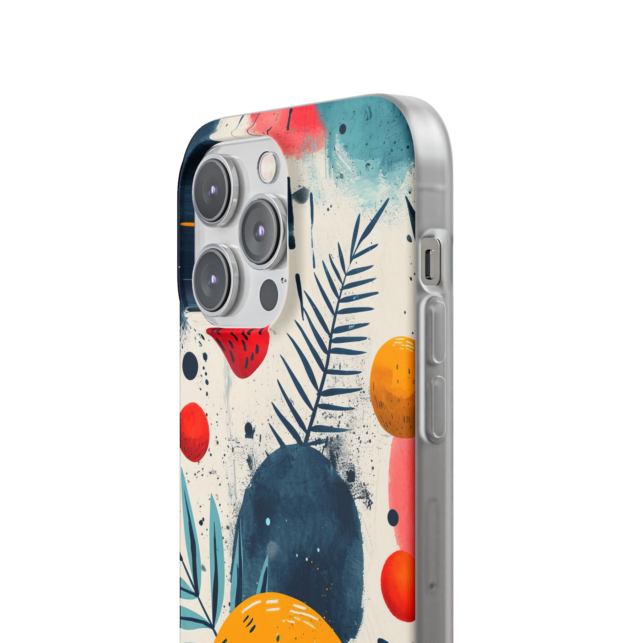 Vibrant Fruit Canvas - Flexi iPhone 14 Phone Case