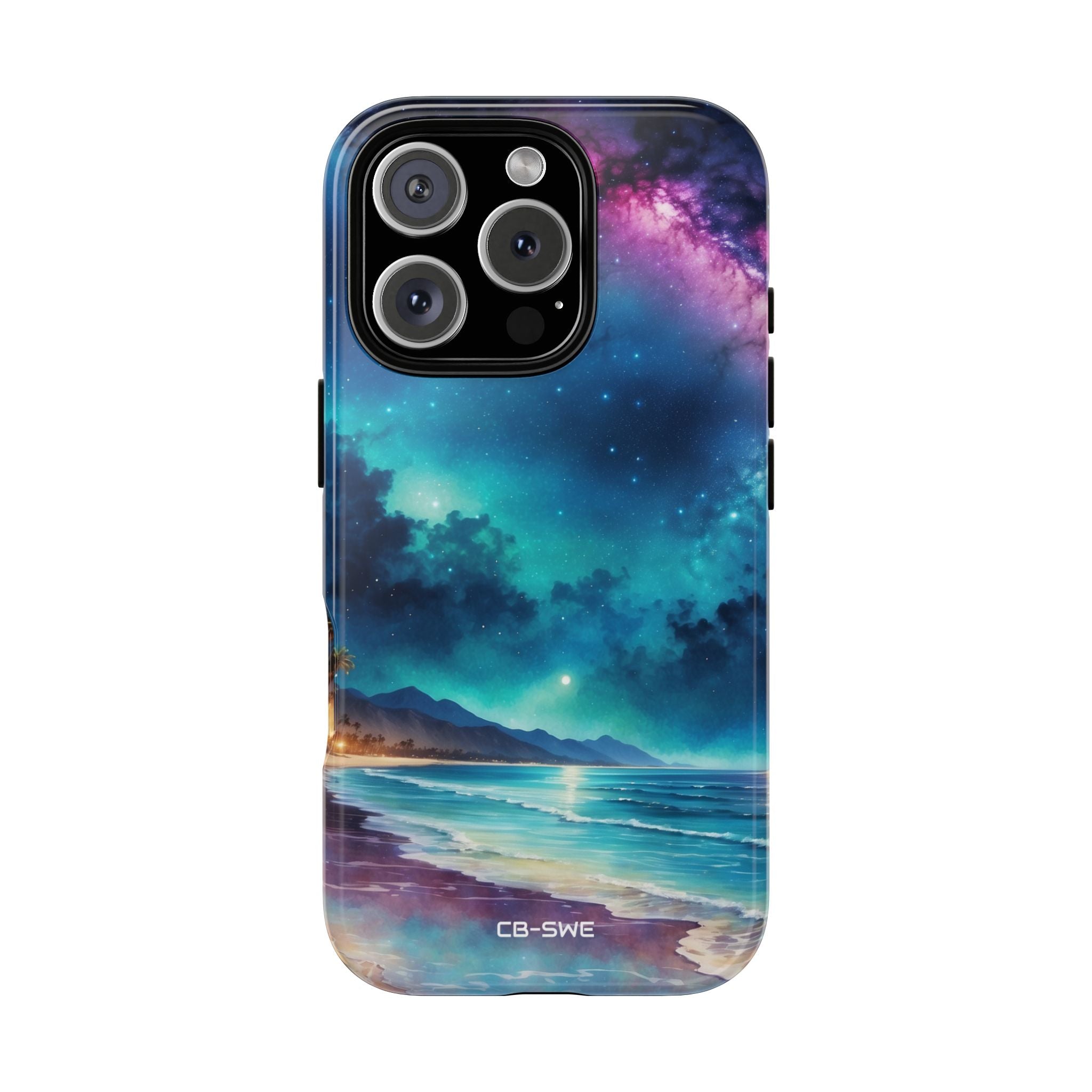 Waves Embrace Stars - iPhone Case