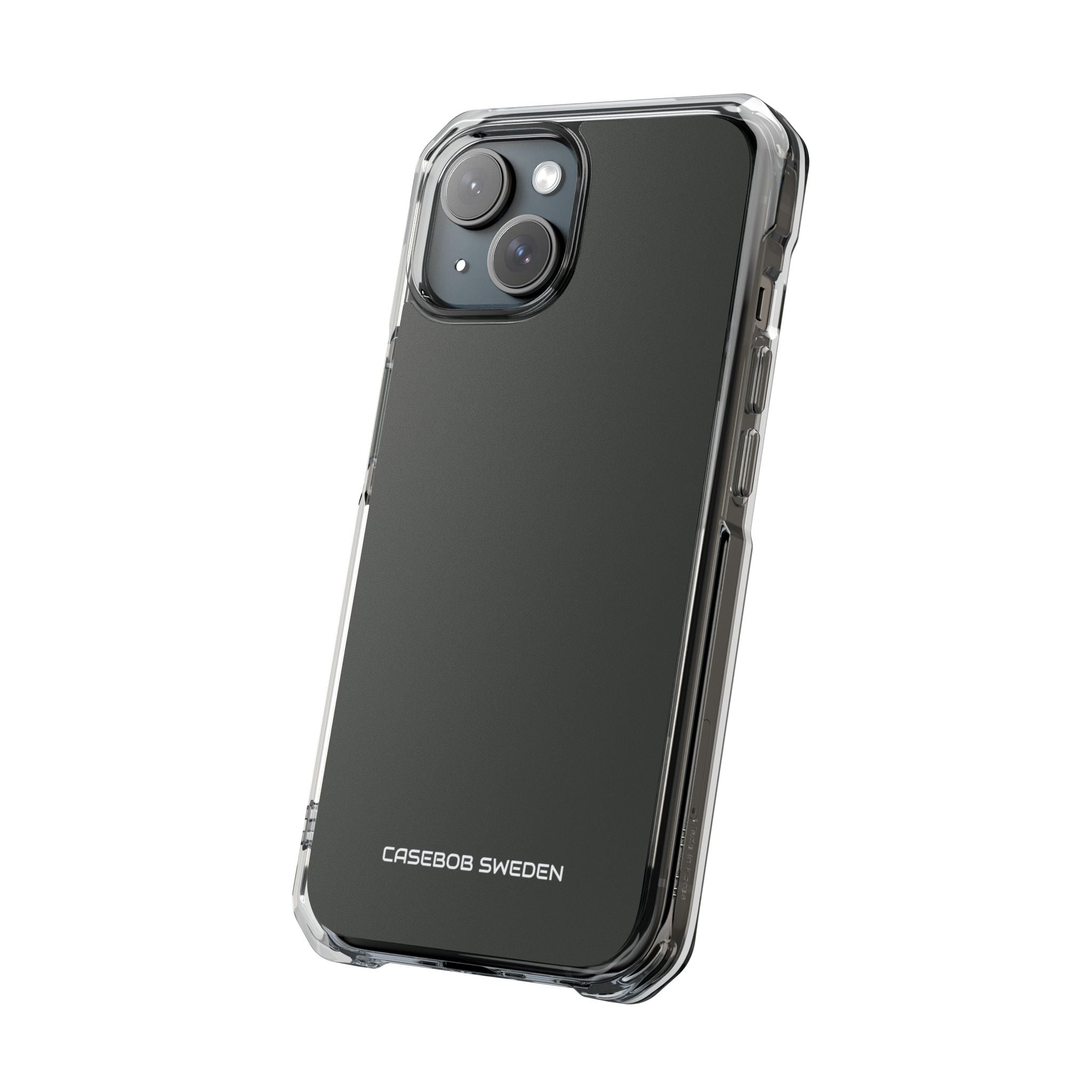 Onyx Black - Clear Impact iPhone 15 Phone Case