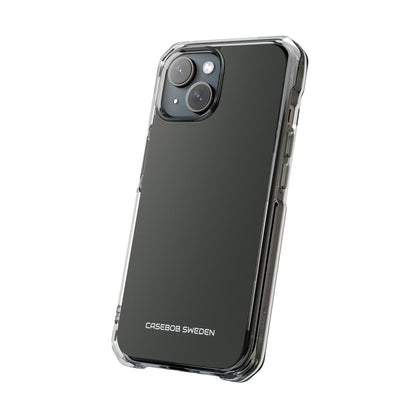 Onyx Black - Clear Impact iPhone 15 Phone Case