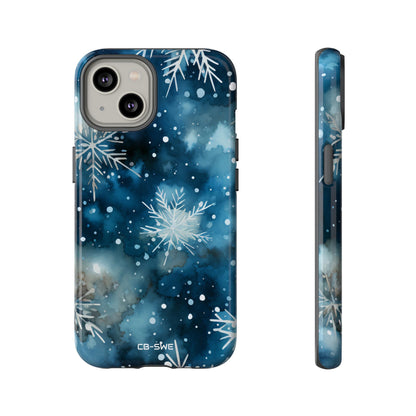 Snowflakes Dance Gracefully - iPhone Case