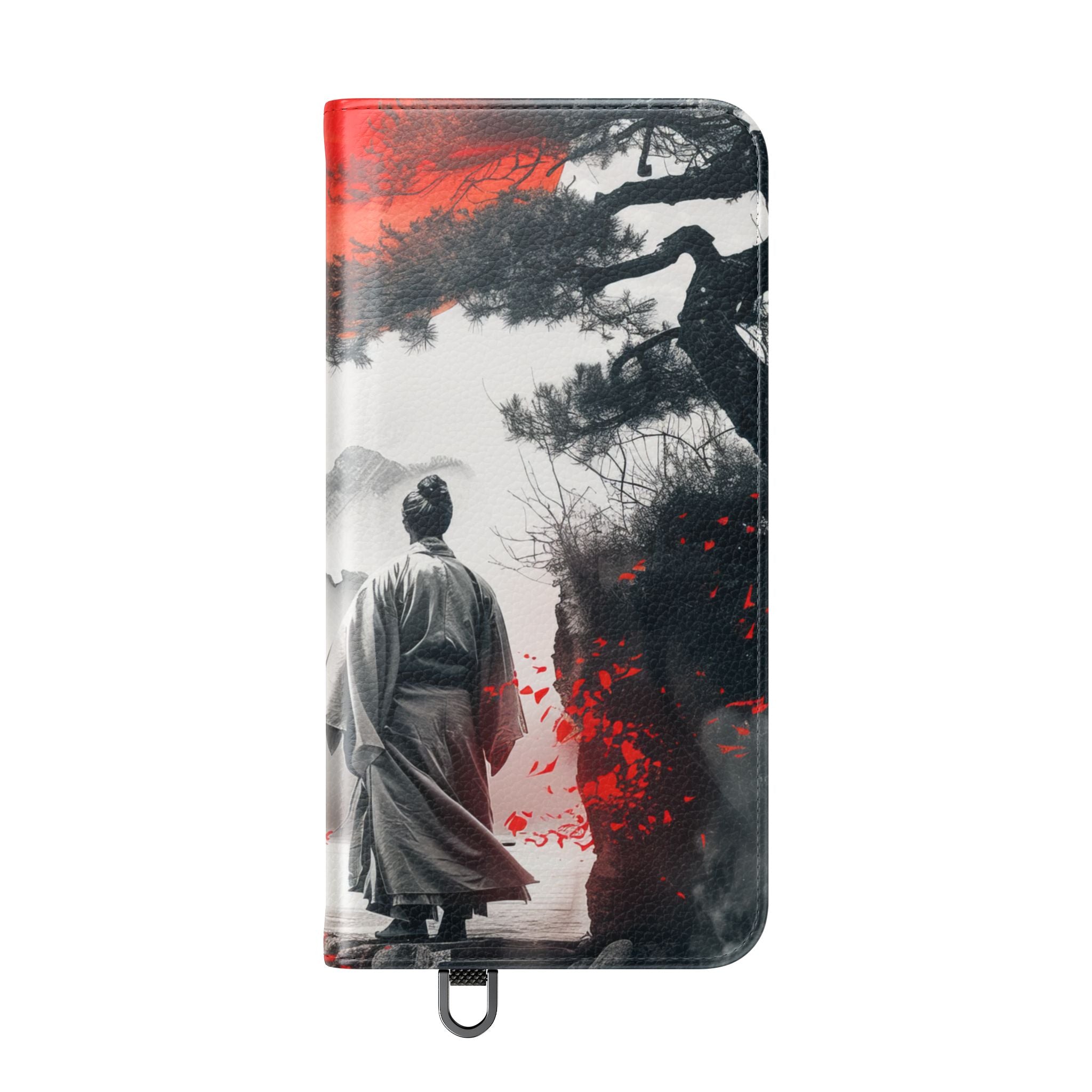 Red Sun Serenity - Samsung S25+ Case - Lompakko