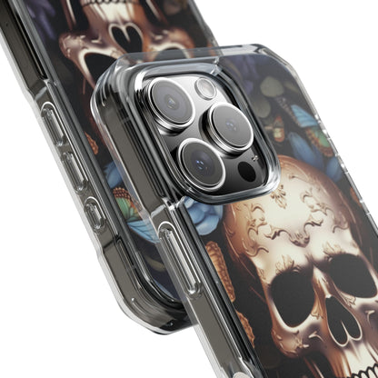 Skull Among Blossoms iPhone Case - Impact