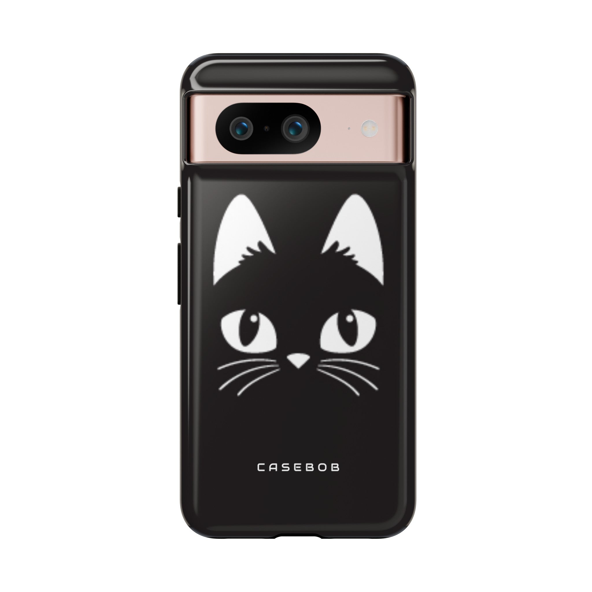 Cartoon Cat Icon - Protective Phone Case