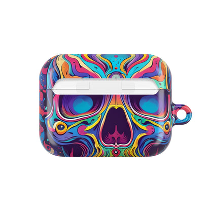 Psychedelic Skull - AirPods Case