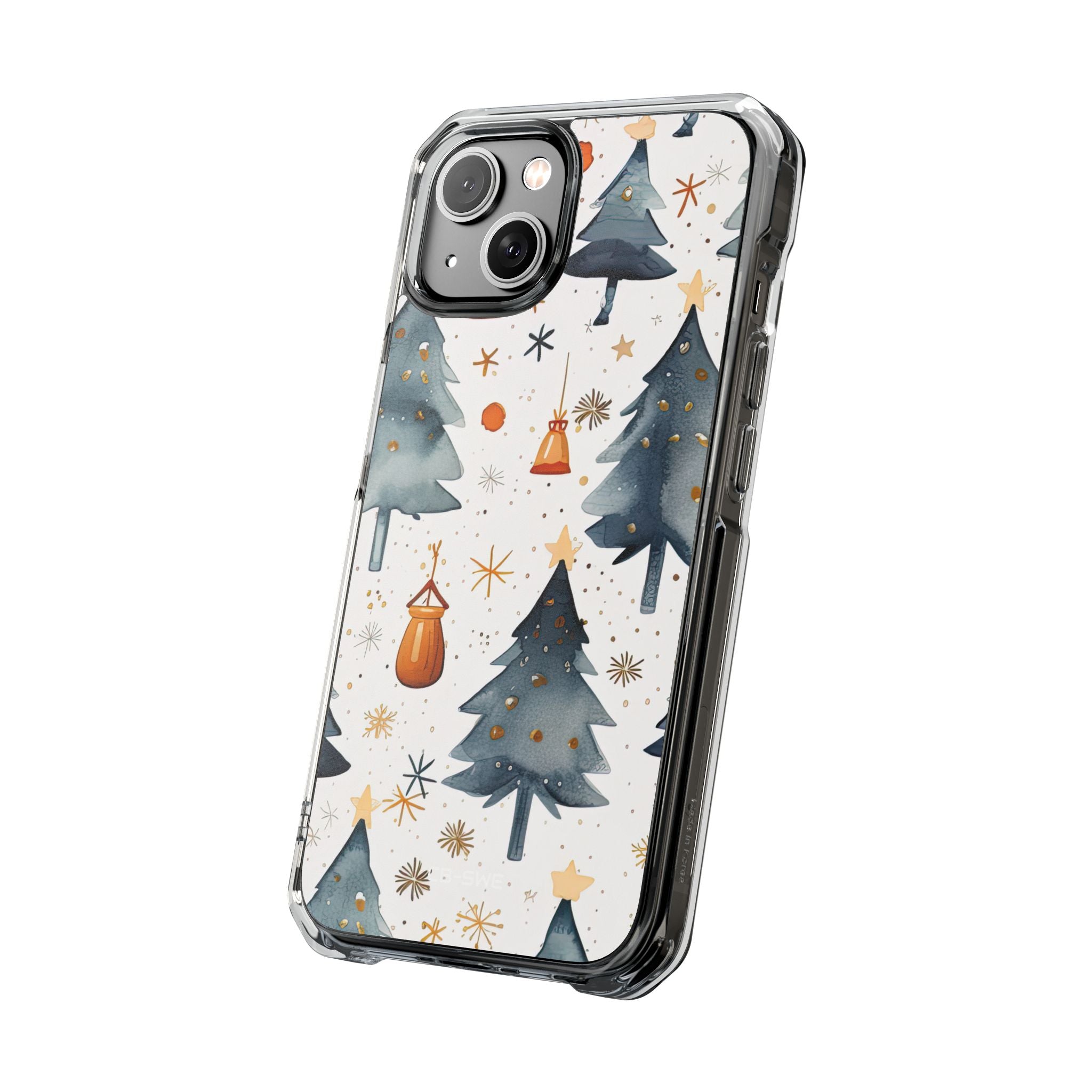 Christmas Trees Dance iPhone Case - Impact