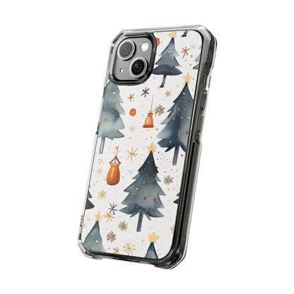 Christmas Trees Dance iPhone Case - Impact