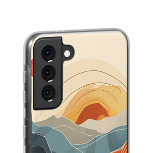 Sunset Waves | Flexible Phone Case for Samsung Galaxy