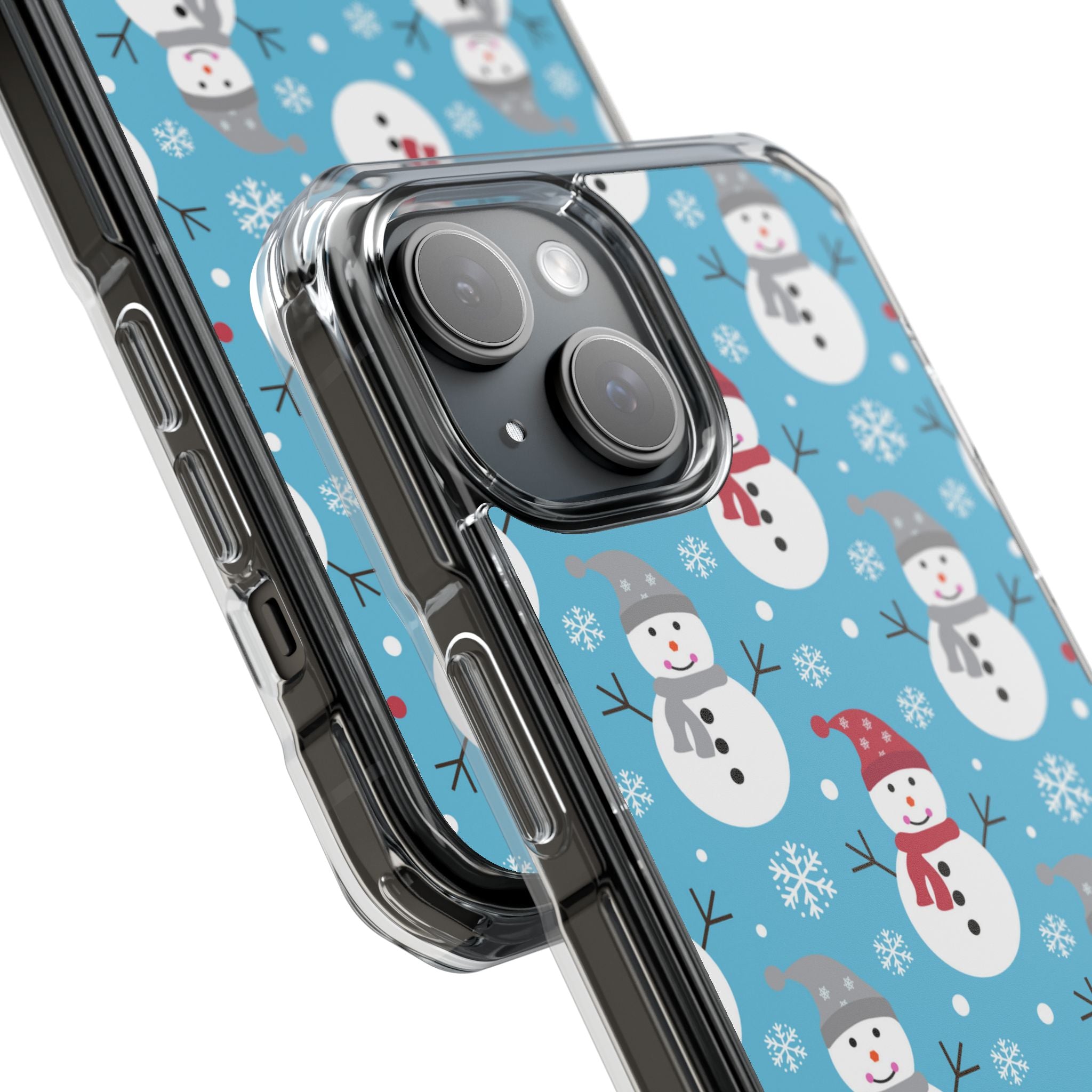 Snowmen Frost iPhone 15 Case - Impact