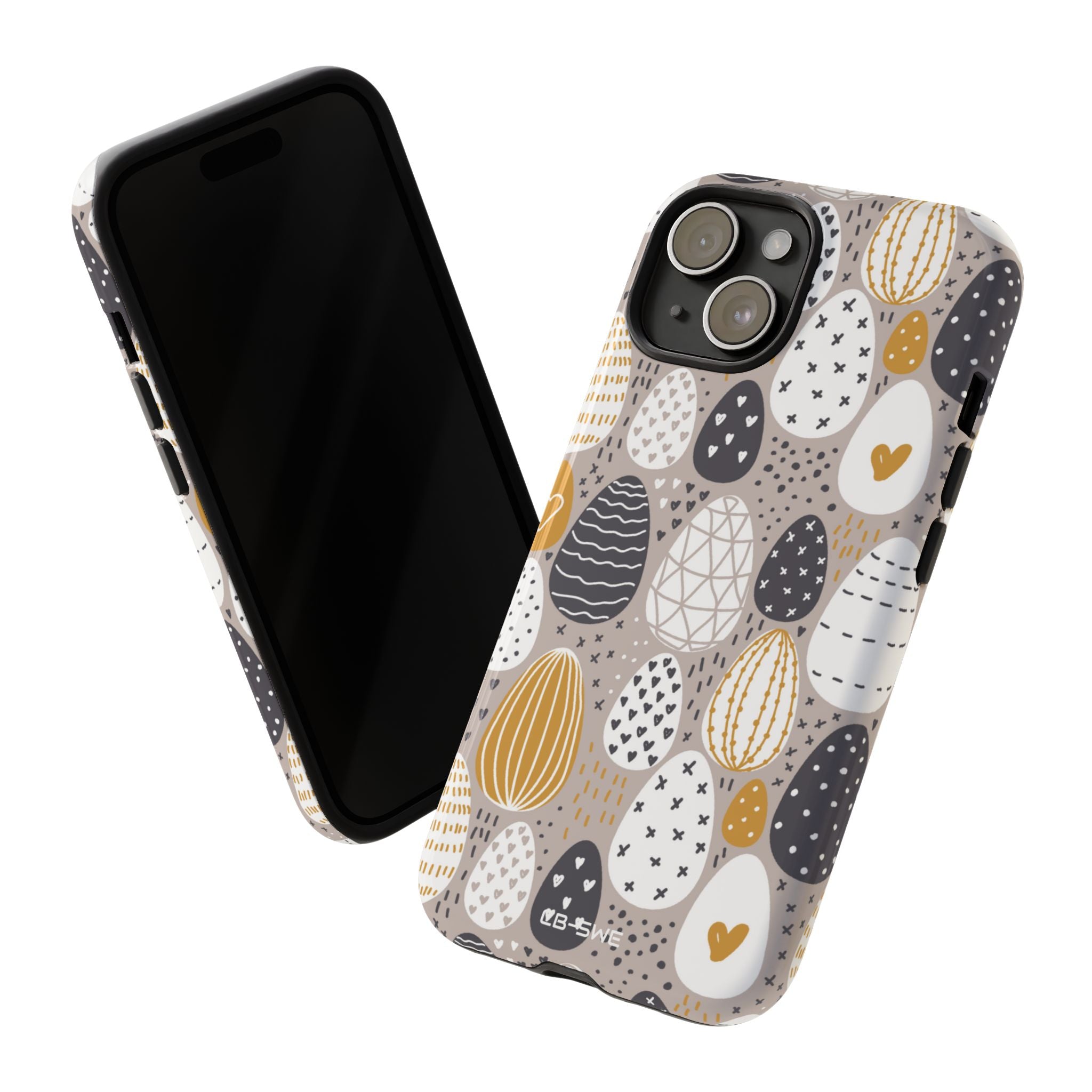 Easter Eggs Playful - iPhone Case