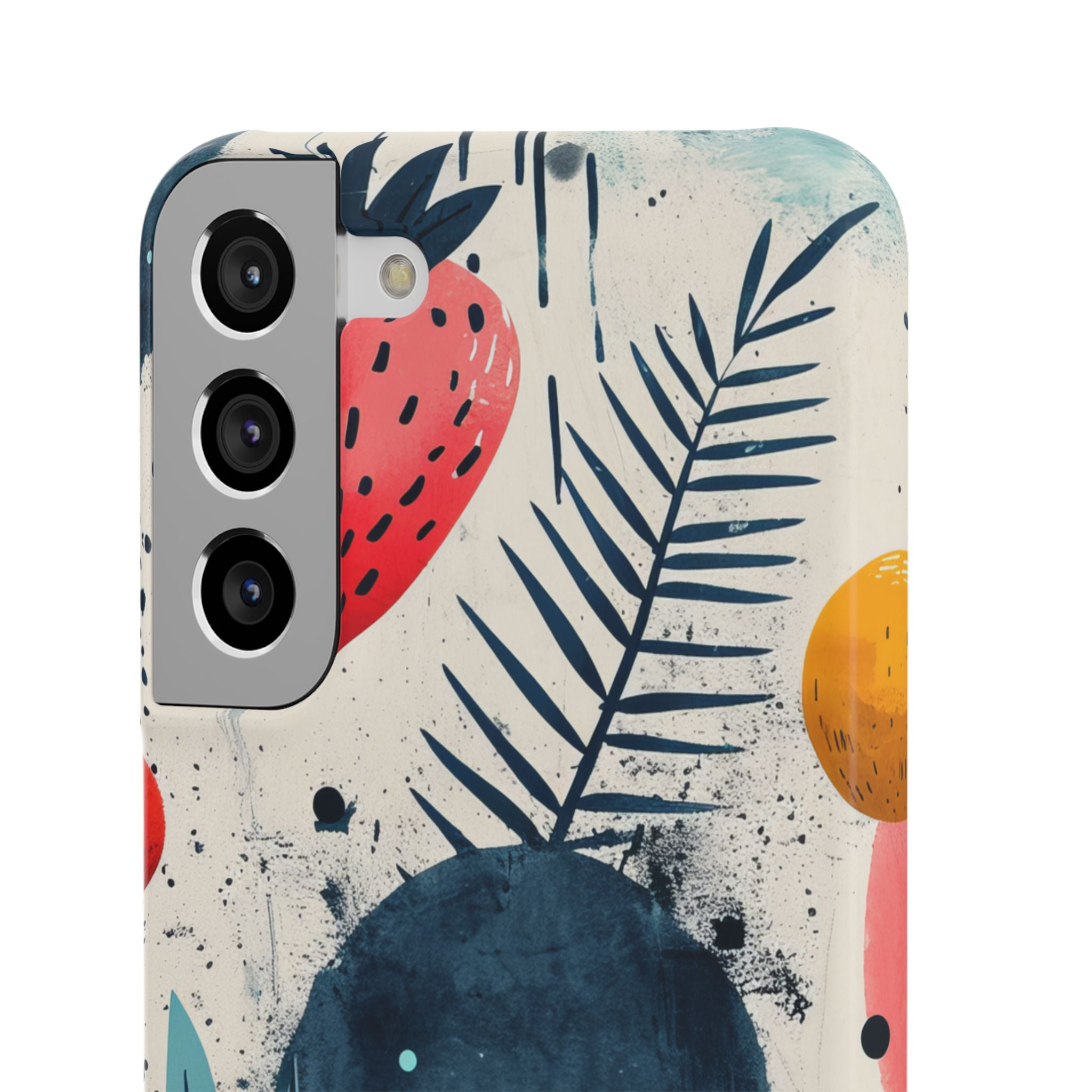 Vibrant Fruit Canvas - Slim Samsung S22 Phone Case