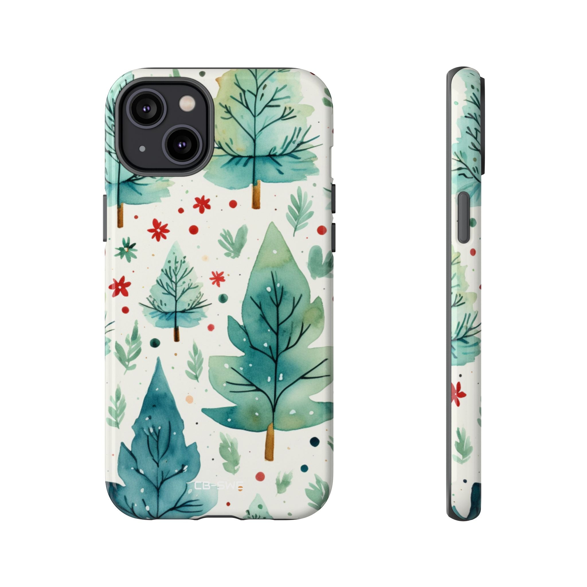 Joyful Evergreen Dance - iPhone Case