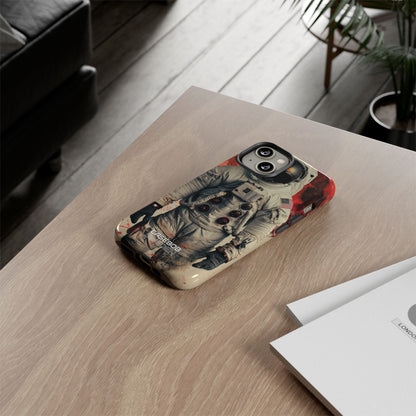 Crimson Spacewalk Dream iPhone 14 - Resistente