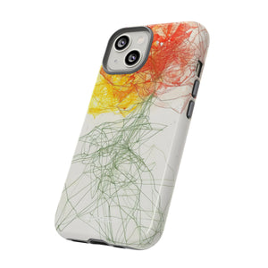 Fiery Blossom | Protective Phone Case for iPhone