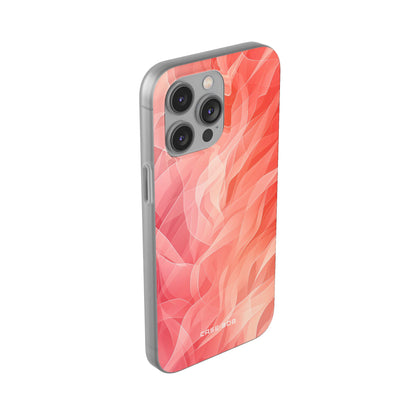Peach Wave Drift iPhone 14 Pro Max Case - Soft