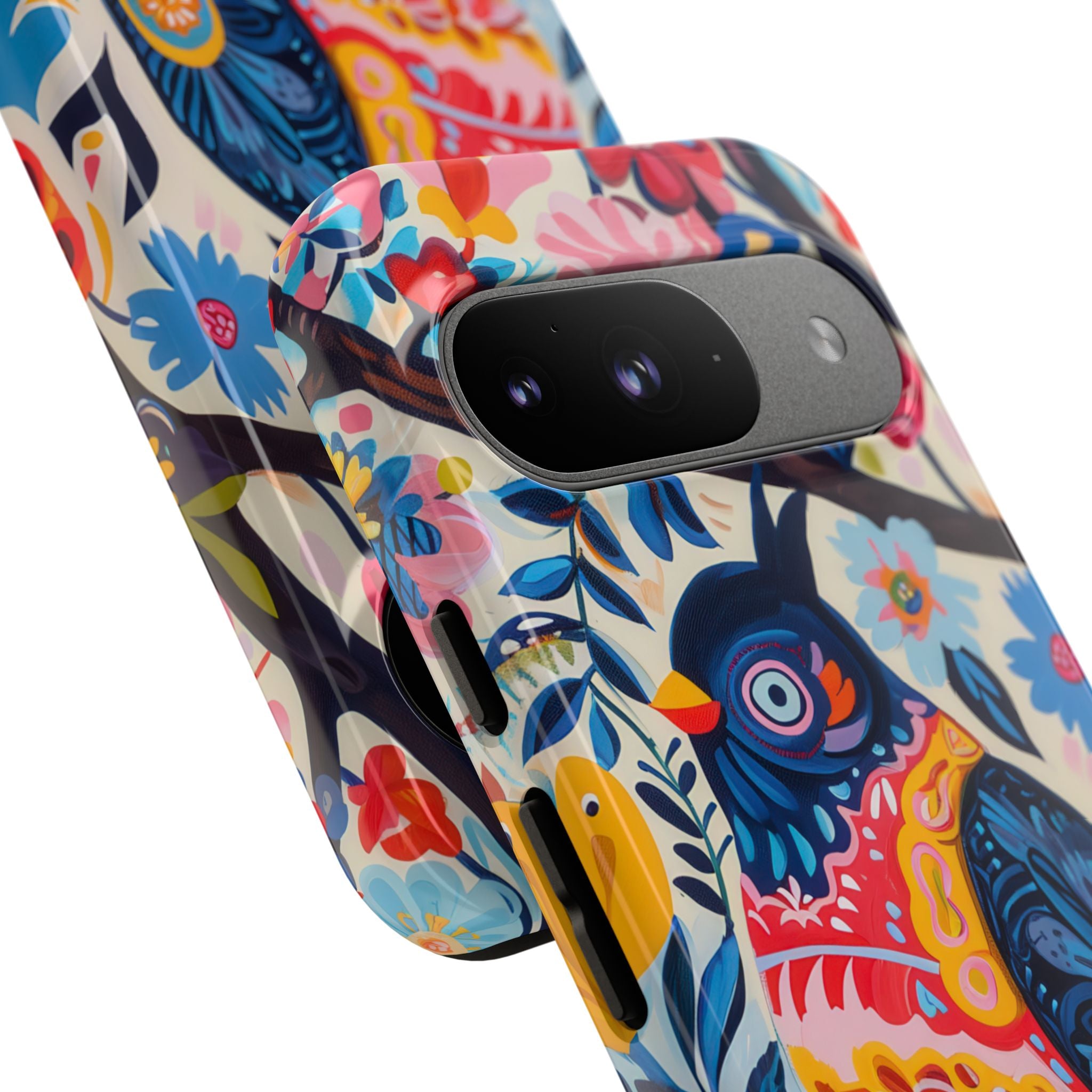 Owl Bloom Google Pixel 9 Case - Tough