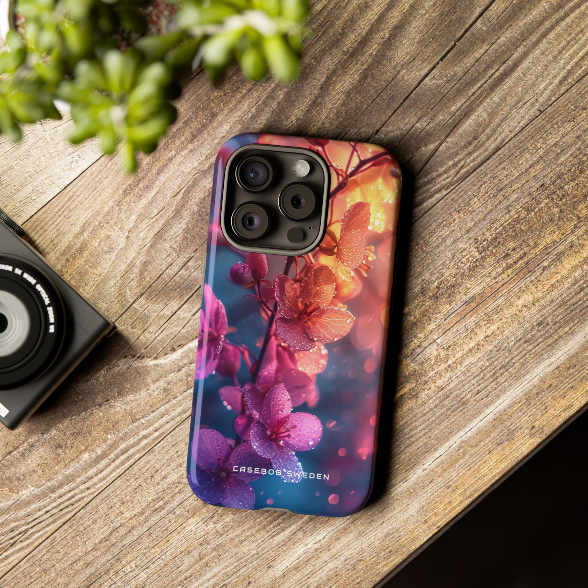 Surreal Flower Harmony iPhone 15 - Tough Phone Case