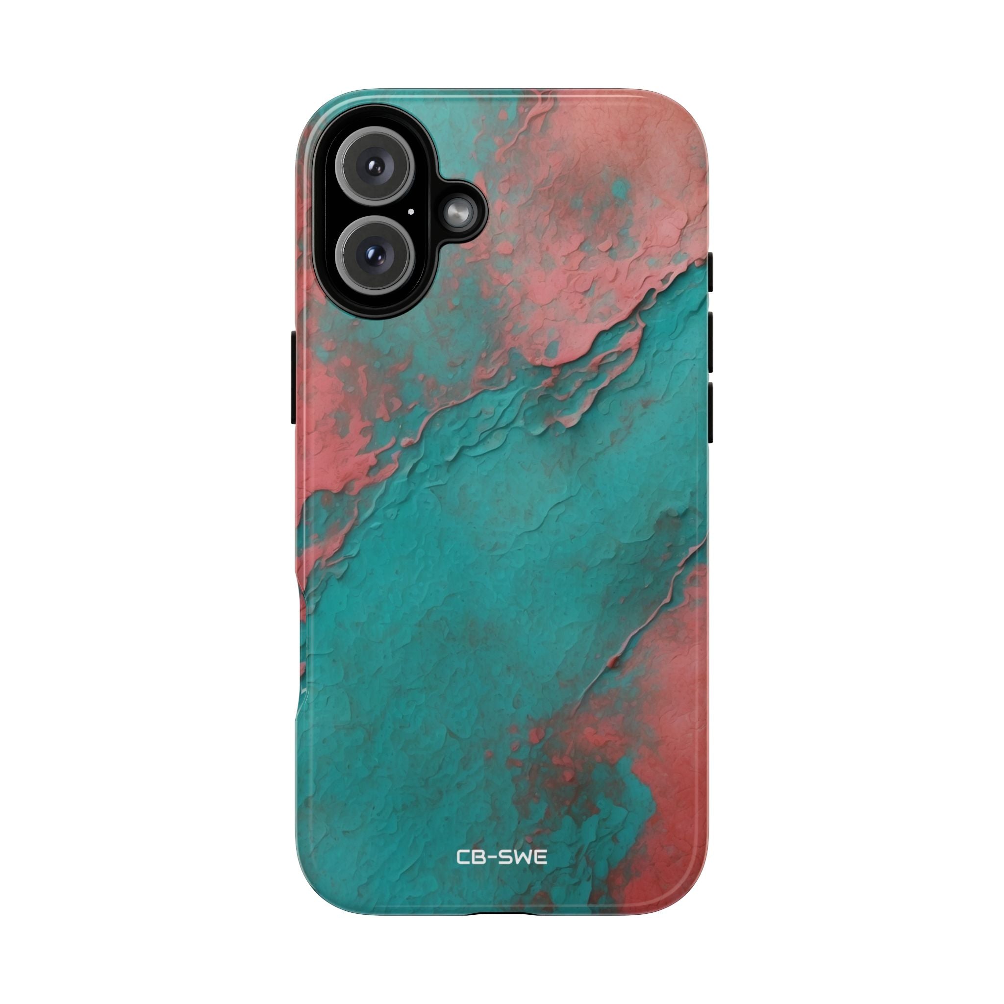 Turbulent Coral Flow - iPhone Case