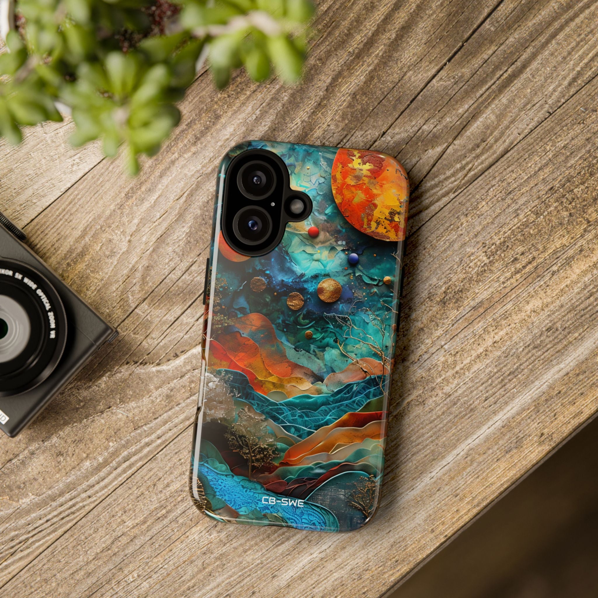 Celestial Wonders Unfold - iPhone Case