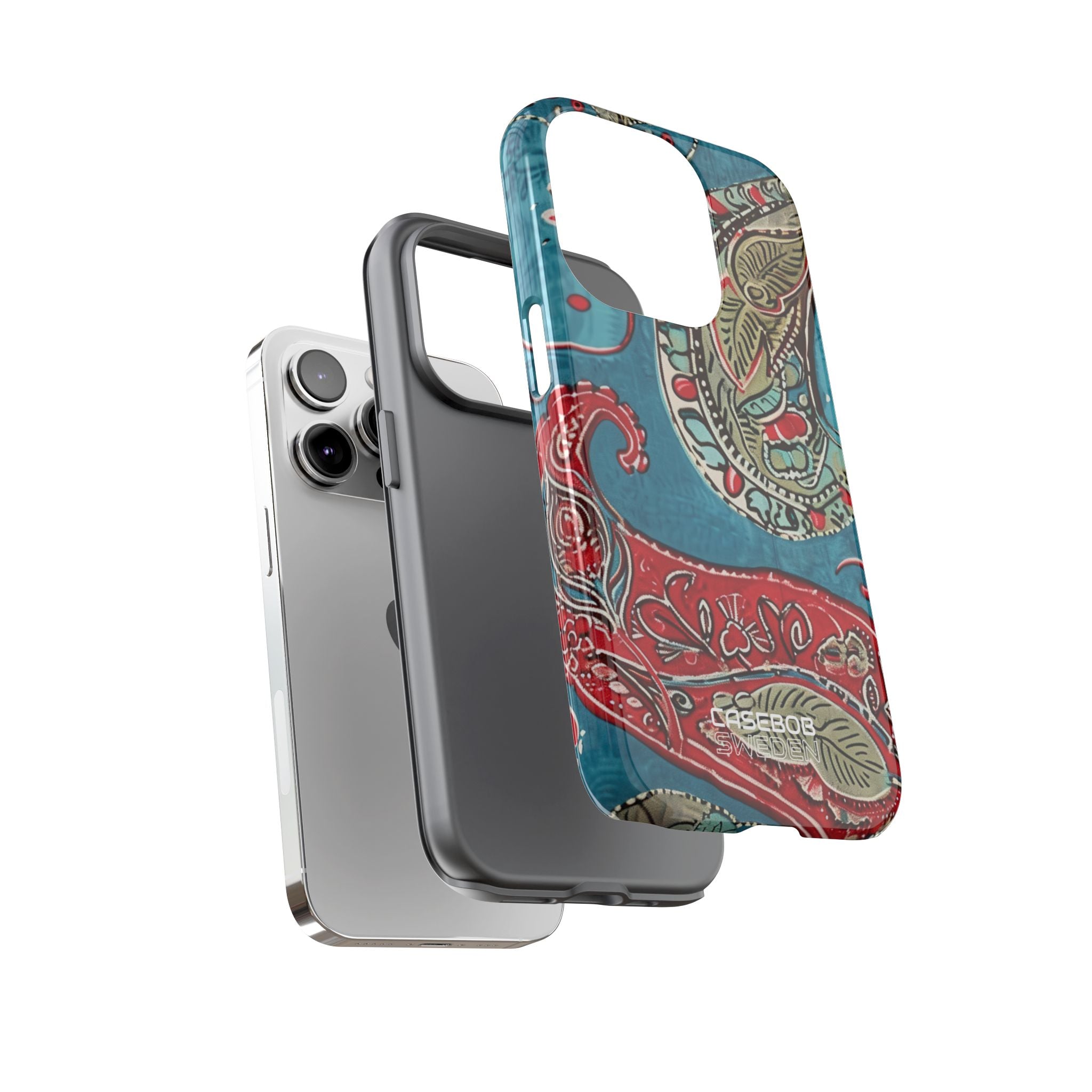 Fusione Floreale Paisley iPhone 14 - Tough