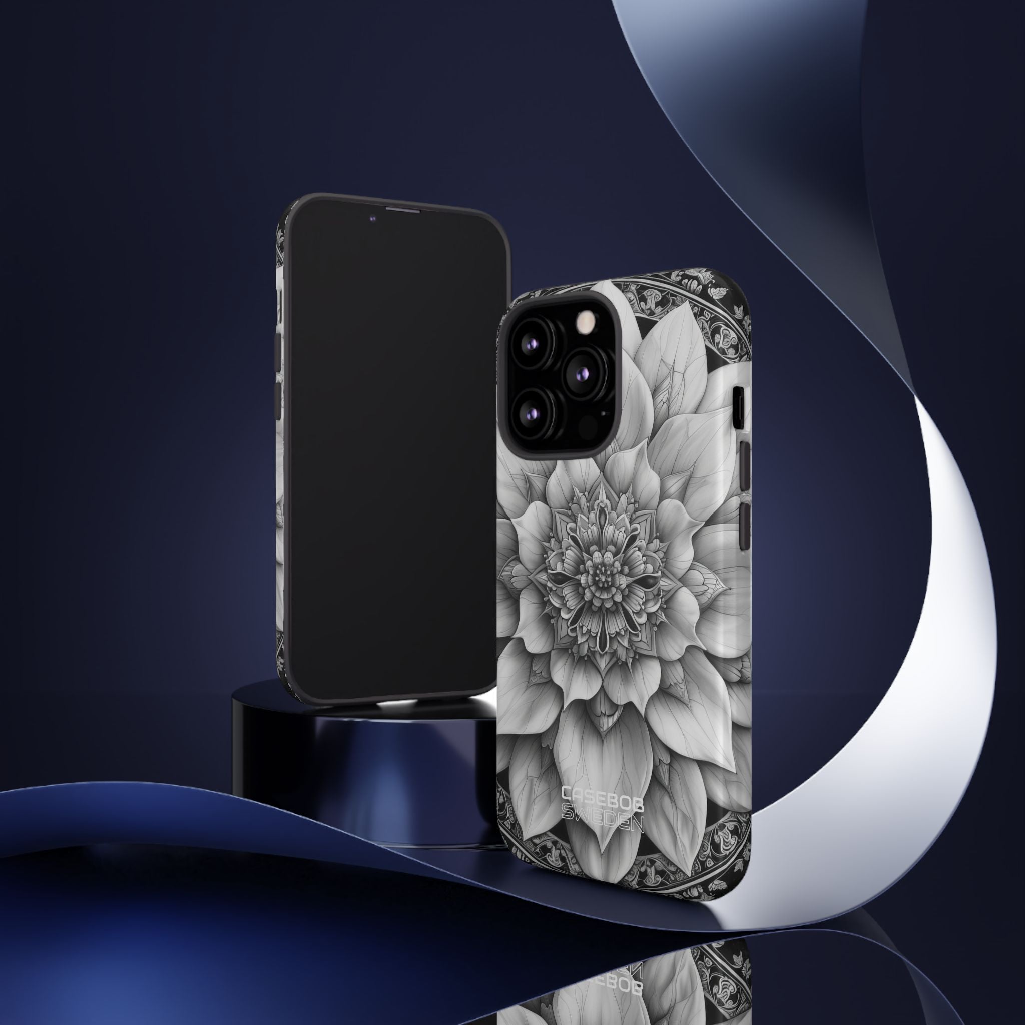 Cosmic Floral Mandala iPhone 13 - Tough