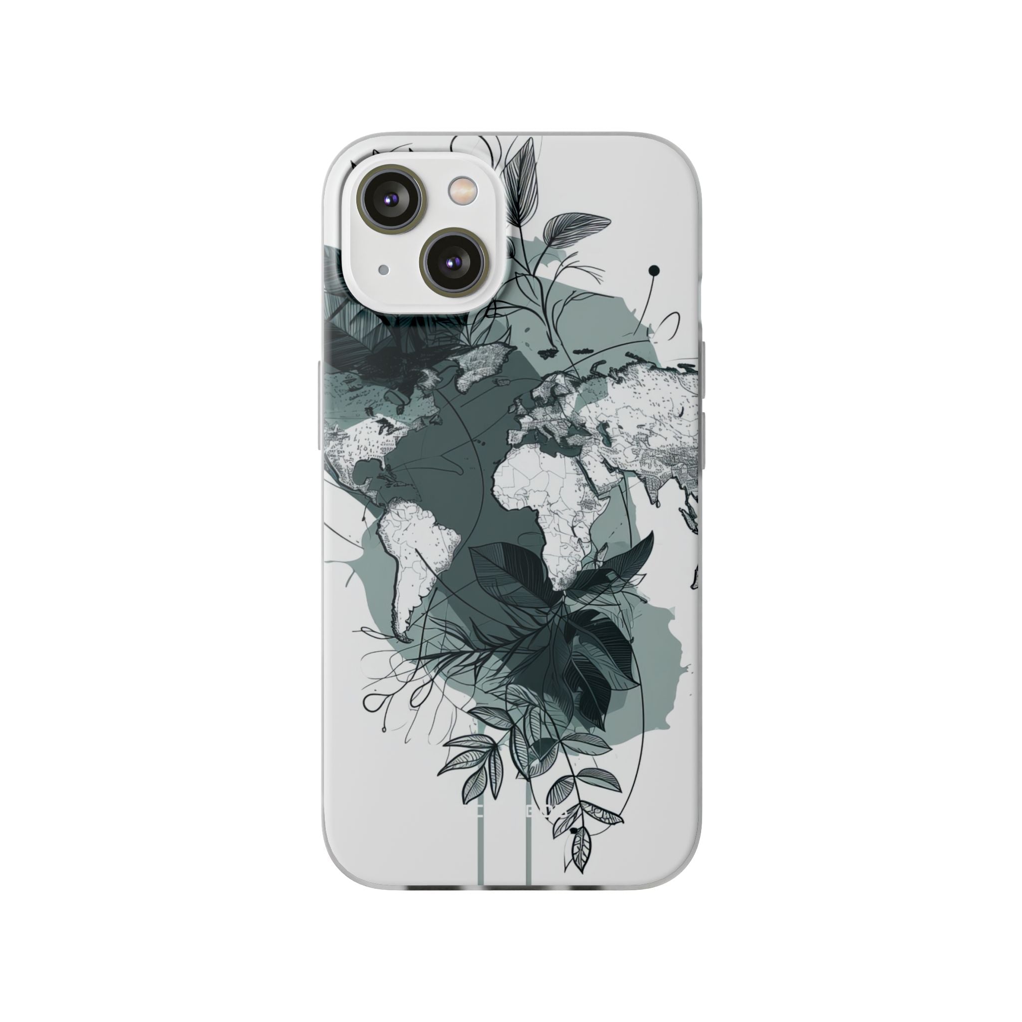 Botanical Cartography | Flexible Phone Case for iPhone