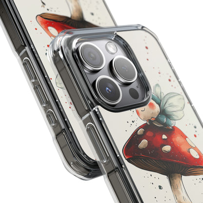 Mushrooms Entertain Fairies iPhone Case - Impact